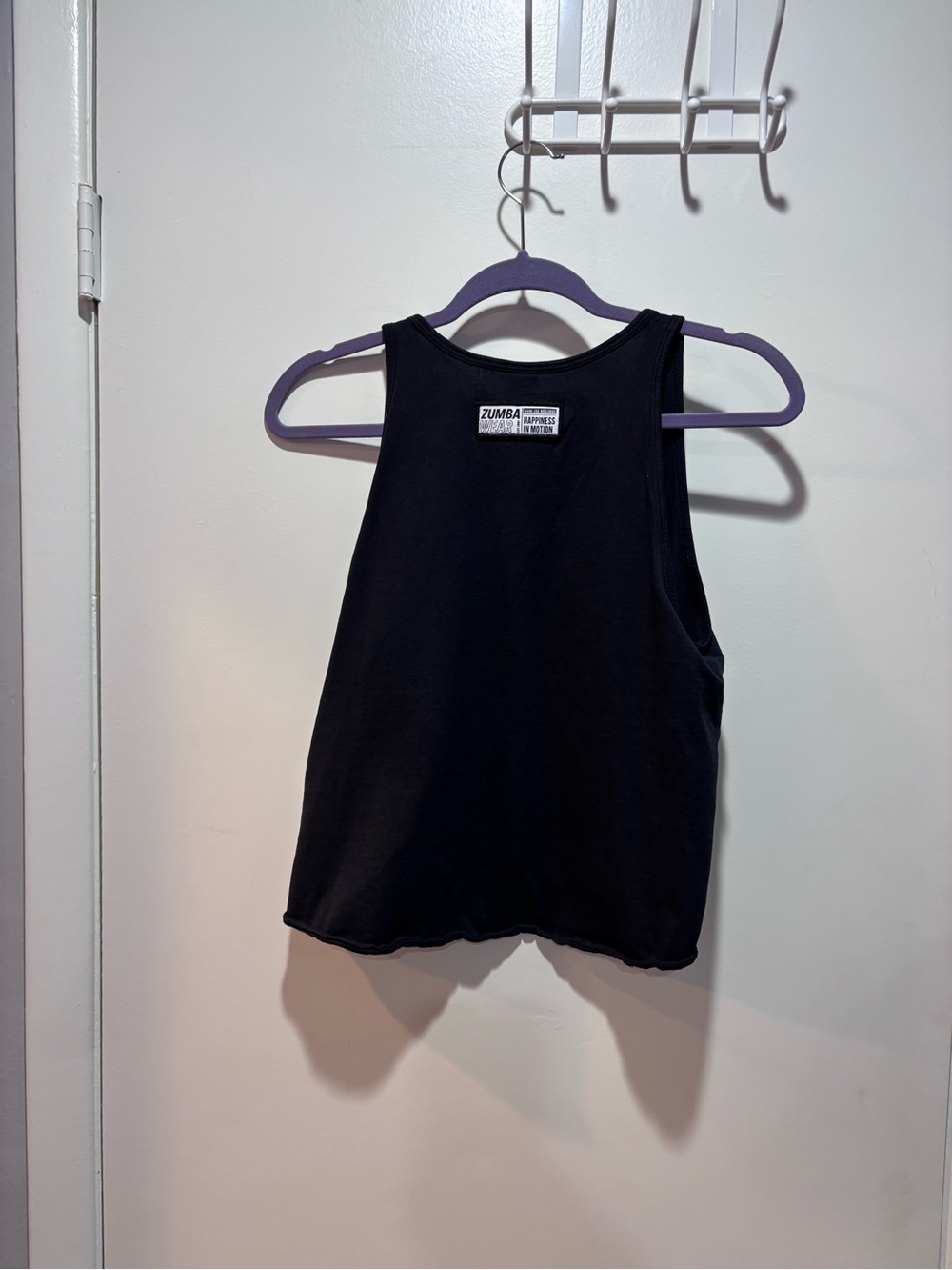 Zumba Black Logo Tank with ZUMBA Print - Picture 3 of 4